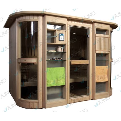 Sauna für Privatgebrauch - PIXA - Juno SPA Design & Manufacture - Holz / für den Innenraum