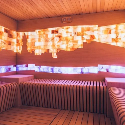Salzsauna - Juno SPA Design & Manufacture - für Gewerbegebrauch / für den Innenraum