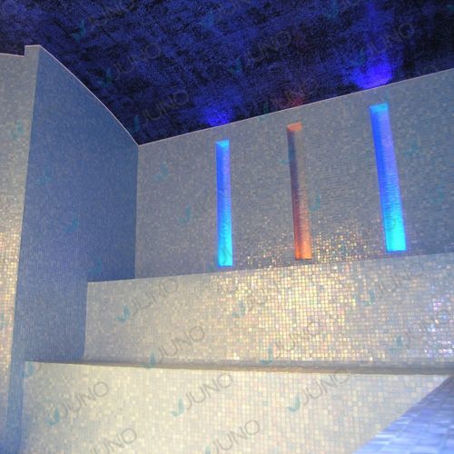 Türkisches Dampfbad - Juno SPA Design & Manufacture - mit Salz für Halotherapie / mit Infrarotheizung