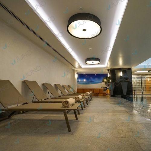 Platten-Spanndecke - Juno SPA Design & Manufacture - für Pool / für den Innenbereich / Design