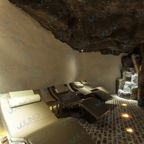 Ruheliege für Spa - Juno SPA Design & Manufacture - Leder / Stoff / für professionellen Einsatz
