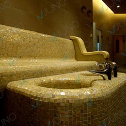 Metall-Fußbecken - Juno SPA Design & Manufacture - Holz / Marmor / für Wellnesscenter