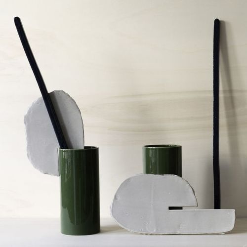 Moderne Vase - BARRE - vitra - Ton / Tisch / von Ronan & Erwan Bouroullec