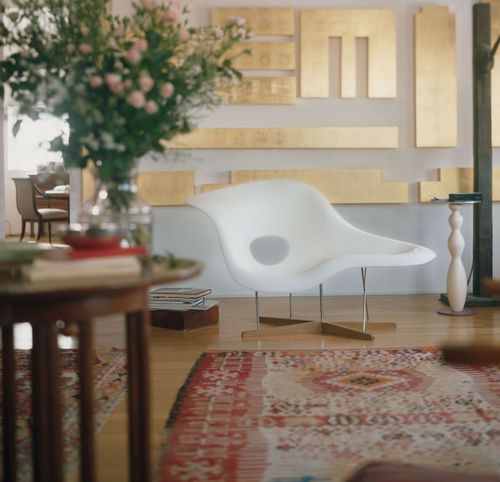 Sessel / organisches Design - LA CHAISE - vitra - Polyester / Harz / Polyester