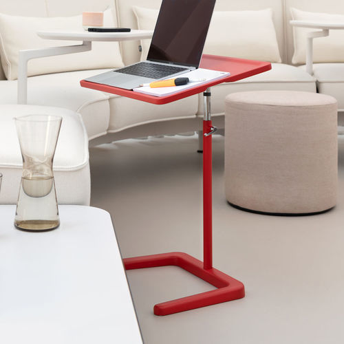 Bodenstehender Computertisch. - NES  - vitra - modern / mit Einzelsäule / für Gewerbegebrauch