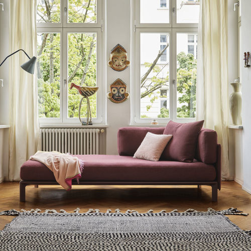 Moderne Liege - ANAGRAM - vitra - Stoff / Aluminium / für öffentliche Bereiche