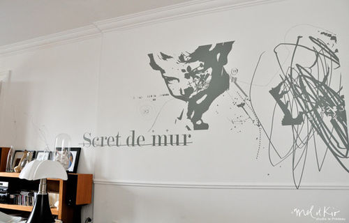 Maßgefertigtes Wandtattoo - SECRET DE MUR - Mel et Kio