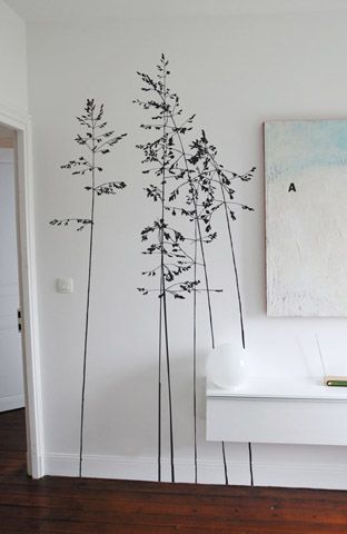 Natur-Wandtattoo - DÉLICATES - Mel et Kio