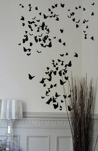 Natur-Wandtattoo - PAPILLONNADE - Mel et Kio