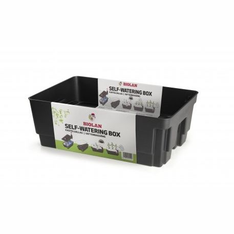 Pflanzkasten für Kräuter / Kunststoff - SELF-WATERING BOX - BIOLAN - für den Innenraum / für Außenbereich / für Privatgebrauch