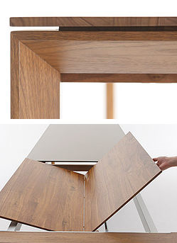 Moderner Tisch - CUBO 679 - Sudbrock - Holz / rechteckig / ausziehbar