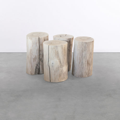Hocker / originelles Design - on_17 - Silvio Rohrmoser - Massivholz / Esche / Gestell aus Esche
