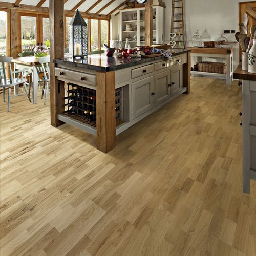 Mehrschichtparkett - ORIGINAL EUROPEAN NATURALS : SIENA - Kahrs - Eiche / geölt / gebürstet