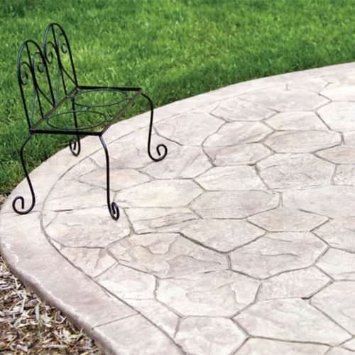 Boden / bedruckter Beton -  EMPREINTE - Harmony béton - für Wohnhaus / texturiert / Steinoptik
