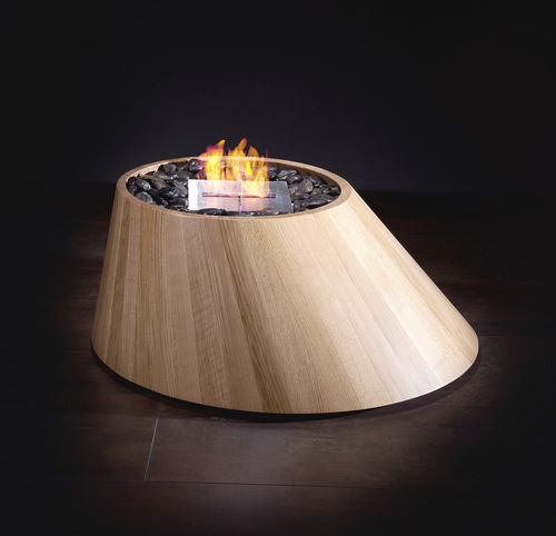 Bioethanol-Kamin - CONE - BRANDONI - freistehend / Zentral / offene Feuerstelle