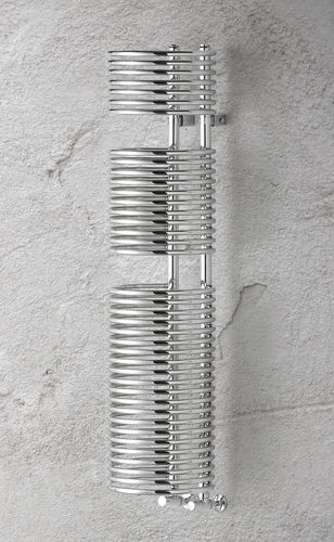 Heißwasser-Badheizkörper - CYLINDER - BRANDONI - elektrisch / originelles Design / Metall
