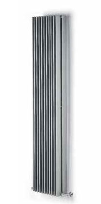 Heißwasser-Heizkörper - CV - BRANDONI - modern / Metall / wandmontiert