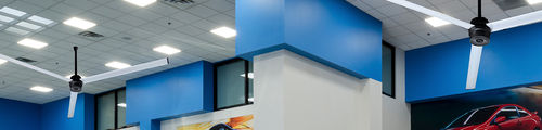 Deckenventilator für professionellen Gebrauch - AVD3 - MacroAir Technologies Inc. - Kunststoff