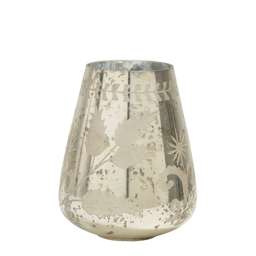 Klassische Vase - EDEN - BLANC D'IVOIRE - Glas / handgefertigt / für Gewerbegebrauch
