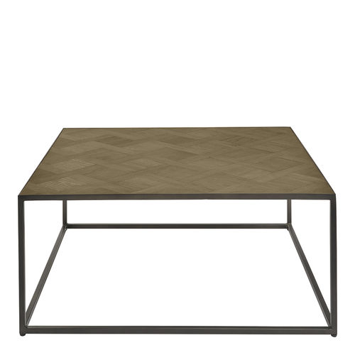 Moderner Couchtisch - AMELIE - BLANC D'IVOIRE - Eiche / Holzfurnier / Sperrholz