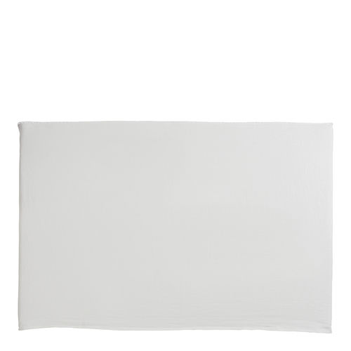 Kopfteil für Doppelbetten - LOUISE - BLANC D'IVOIRE - modern / Leinen / Schaumstoff