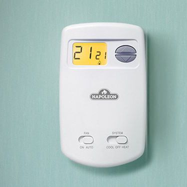 Thermostat für Heizungen - NT14-V / NT14-H - Napoleon Fireplaces (Wolf Steel Ltd.) - für Klimaanlagen / Raum / wandmontiert