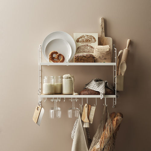 Regalschrank für Küche - STRING FURNITURE - für Badezimmer / für Privatgebrauch