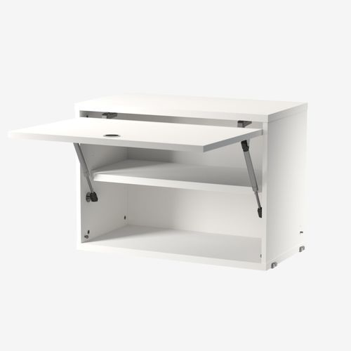 Wandmontiertes Ablagemöbel - STRING FURNITURE - modern / lackiertes MDF / weiß