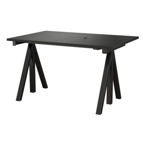 Bodenstehender Schreibtisch - STRING FURNITURE - modern / Eiche / Esche