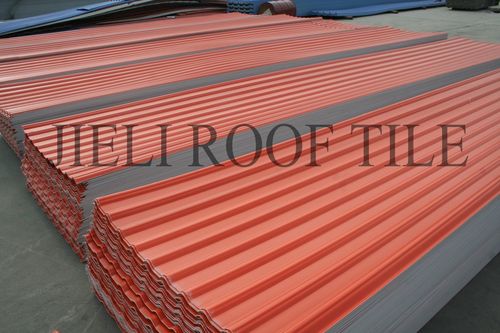 Harzdach - PMMA/UPVC 1088 PRODUCTION - Laizhou JIELI Industry Co.,LTD - Ziegeloptik / profiliert