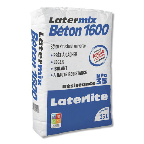 Leichtgewichtiger Beton - LATERMIX 1600 - Laterlite s.p.a. - Struktur / Kies / aus Blähton