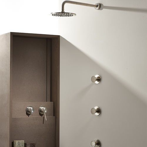Duschsystem für Wandeinbau - CORSIVO 11900_F400_200H8_444 - MINA Rubinetterie - wandmontiert / modern / für Gewerbegebrauch