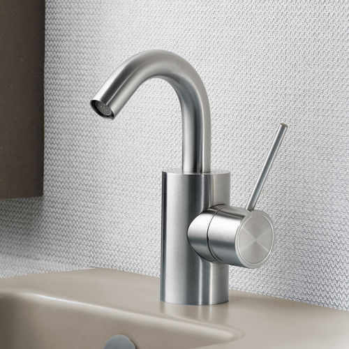 Bidet-Einhebelmischer - CORSIVO 11509 - MINA Rubinetterie - Aufsatz / Edelstahl / für Badezimmer