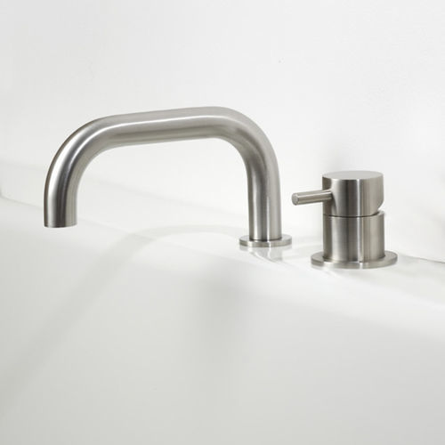 Edelstahl-Wannenset - STIRIANA 6580 - MINA Rubinetterie - im Bereich / modern / 2-Loch