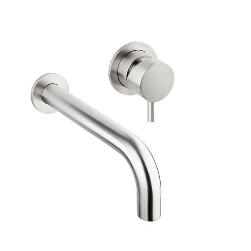 Einhebelmischer für Badewanne - STIRIANA 6428 - MINA Rubinetterie - wandmontiert / einbaufähig / Edelstahl
