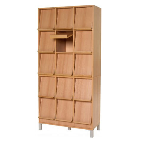 Holz-Prospektständer - DISPCOMBI-10 - prima office