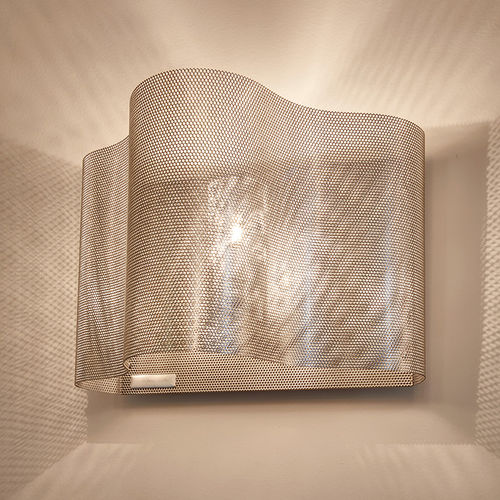 Moderne Wandleuchte - CLOUD N°29B - Vidé Creation Paris - für den Innenraum / polierter Edelstahl / stationär