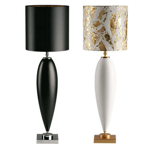 Tischlampe - SINIS - Carlesso - Seide / klassisch / schnurlos