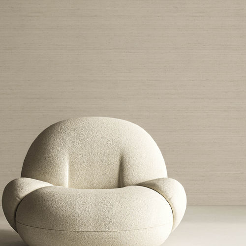 Moderne Tapete - AURA : SHANTUNG - Parato - Vinyl / einfarbig / Stoffoptik