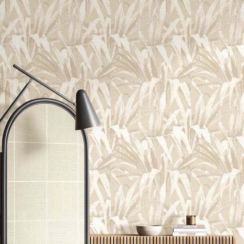 Moderne Tapete - BOTANY HOUSE : ESOTICA - Parato - Naturmotiv / grün / beige