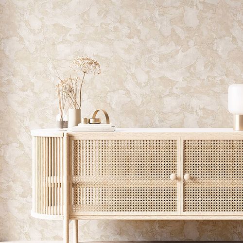 Moderne Tapete - PICTURA : STUCCO - Parato - Vinyl / Motiv / grau