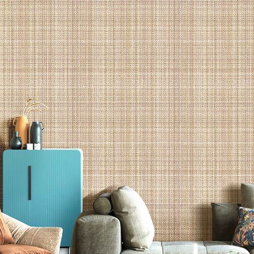 Moderne Tapete - PICTURA : RATTAN - Parato - Vinyl / Motiv / Stoffoptik