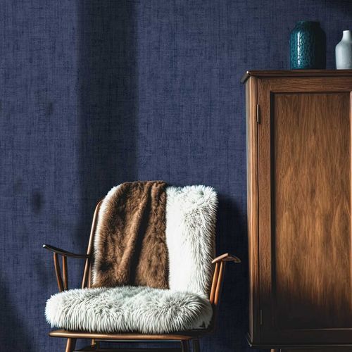 Moderne Tapete - PICTURA : TRAMA - Parato - Vinyl / einfarbig / Stoffoptik