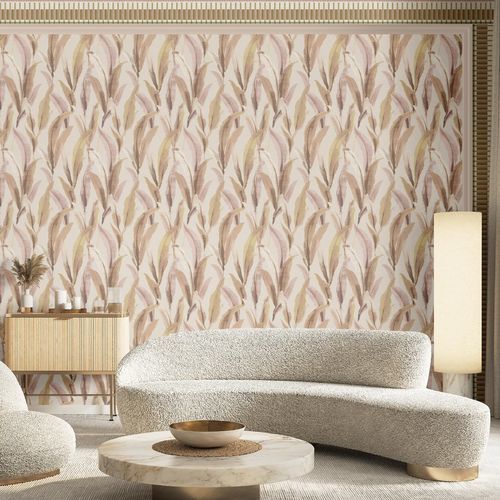 Moderne Tapete - ARCHÈ : NATURAE - Parato - Vinyl / Naturmotiv / grau