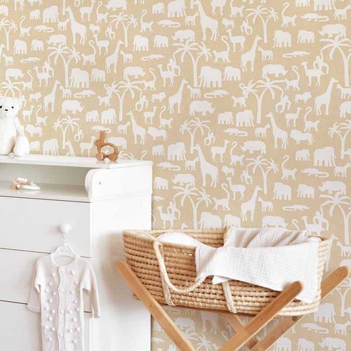 Moderne Tapete - MiniMe : ANIMALI - Parato - Naturmotiv / Tiermuster / Kindermotiv