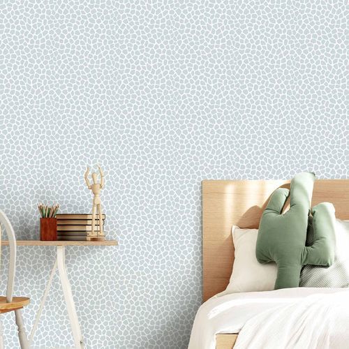 Moderne Tapete - MiniMe : SKIN - Parato - Kindermotiv / Tierhautmotiv / blau