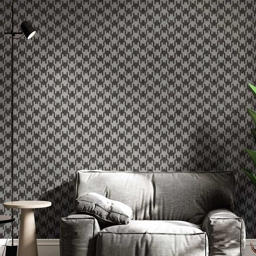 Moderne Tapete - THAI : PLAID - Parato - Vinyl / geometrisches Muster / Karomuster