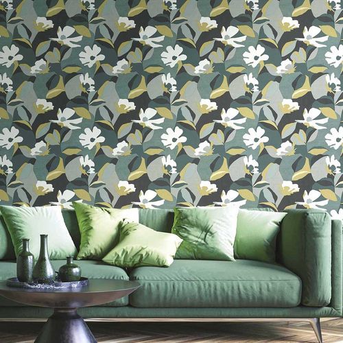 Moderne Tapete - ENERGIE : FIORE - Parato - Vinyl / Naturmotiv / Blumenmotiv