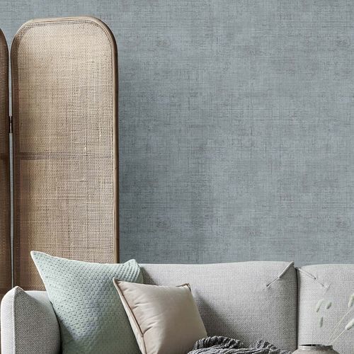 Moderne Tapete - Textum - Parato - Motiv / Stoffoptik / Holzoptik