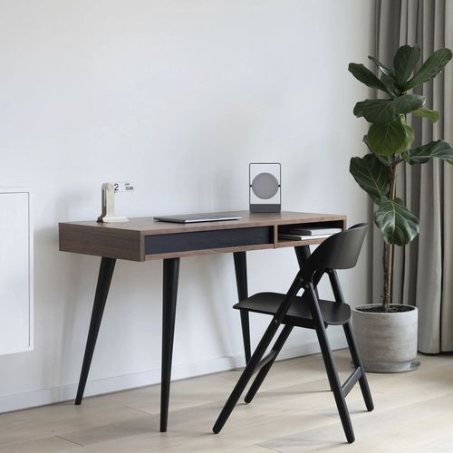 Bodenstehender Schreibtisch - CELINE - case - modern / Holz / gerade